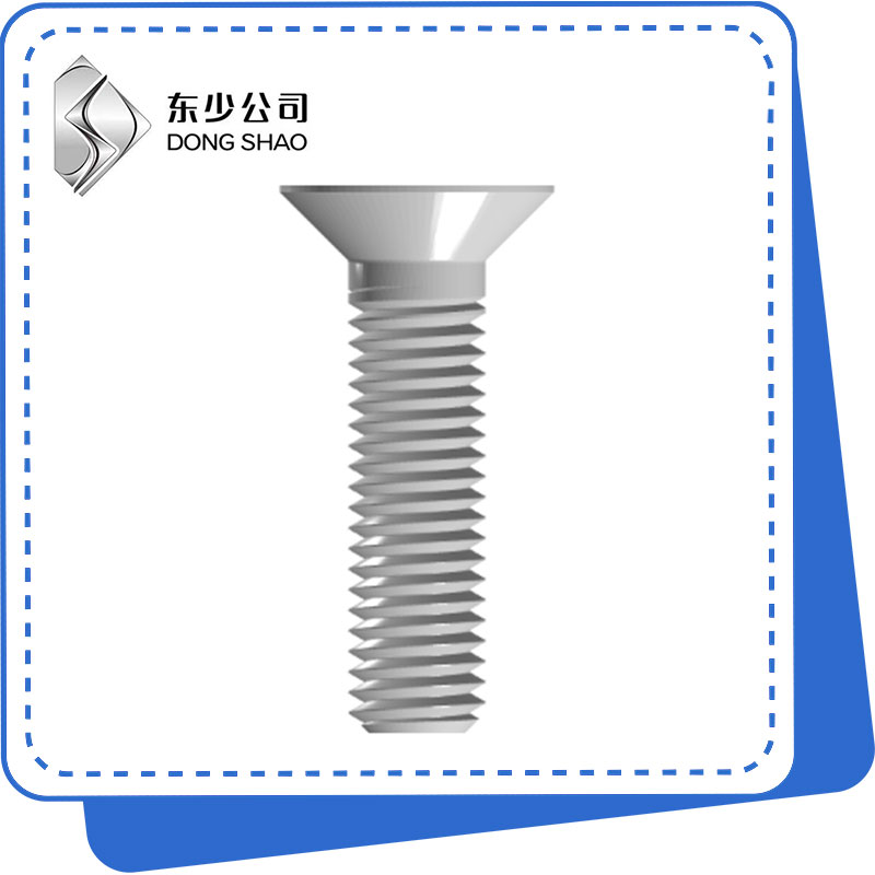 Hexagon Socket Flat Countersunk Head Cap Skrúfur